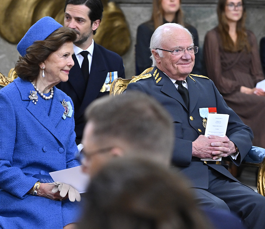 Kungens k&auml;nslosamma t&aring;rar &ndash; gripande orden p&aring; f&ouml;delsedagen