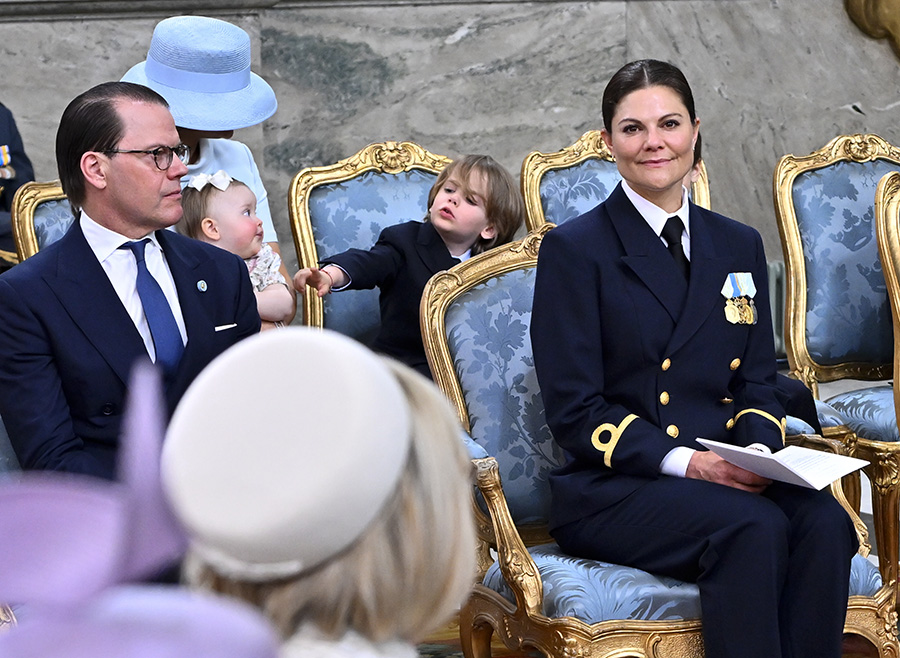 Chocken: Prins Daniels f&ouml;r&auml;ldrar portade fr&aring;n kungens firande