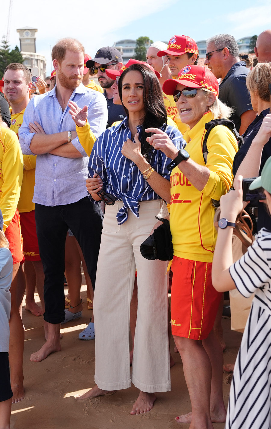 Harry och Meghans laddade m&ouml;te &ndash; h&auml;r hyllar de hj&auml;ltarna