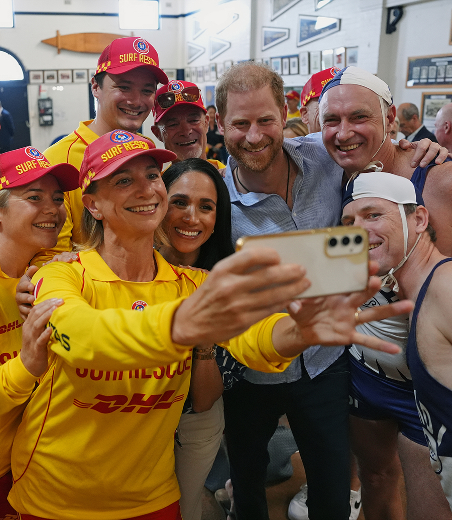 Harry och Meghans laddade m&ouml;te &ndash; h&auml;r hyllar de hj&auml;ltarna