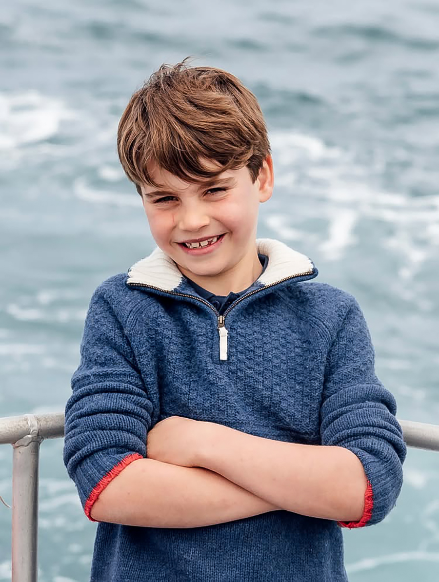 Prins Louis fyller 8 &aring;r &ndash; Dianas busiga arv lever vidare