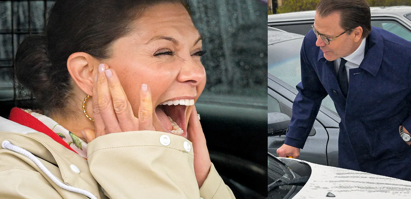 Victorias ov&auml;ntade utbrott i bilen &ndash; prins Daniel syntes utanf&ouml;r