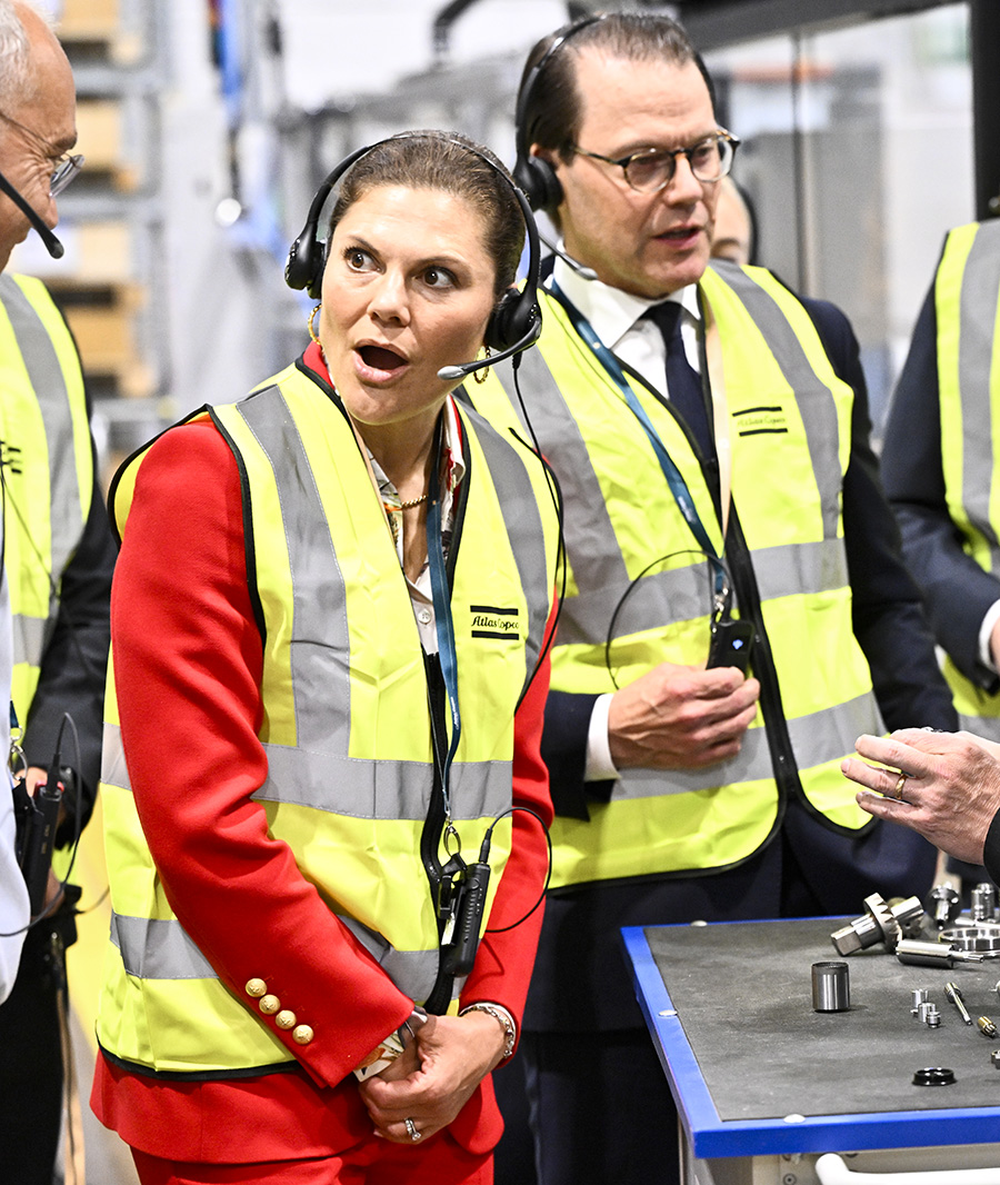 Victoria p&aring; fabriksgolvet &ndash; h&auml;r blir hon arbetare f&ouml;r en dag