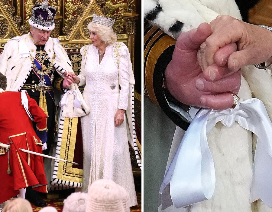 Kung Charles bar j&auml;ttekronan &ndash; men Camilla stal hela showen