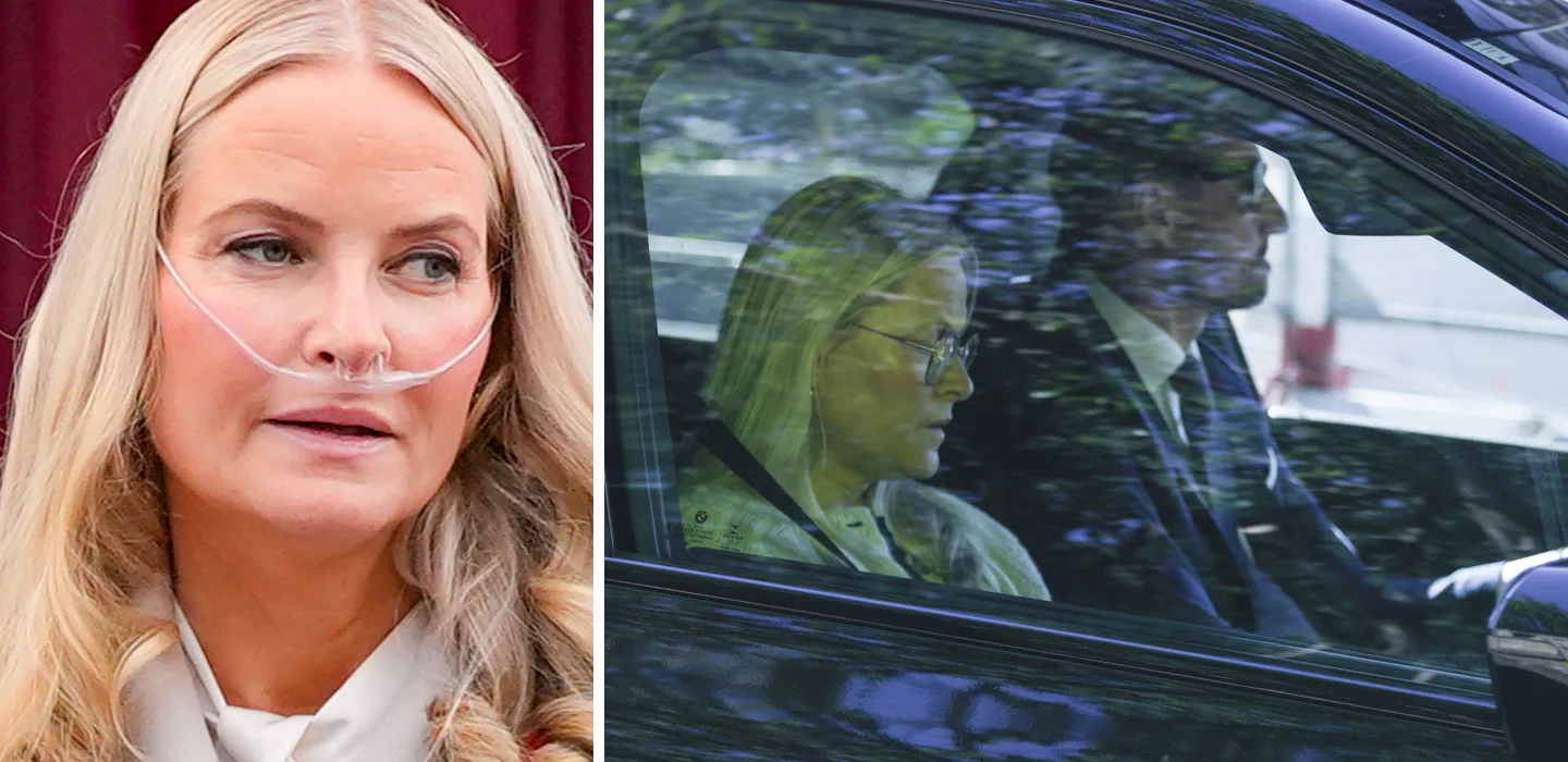 Mette-Marit bes&ouml;ker sjuka Sonja &ndash; till sjukhuset med Haakon