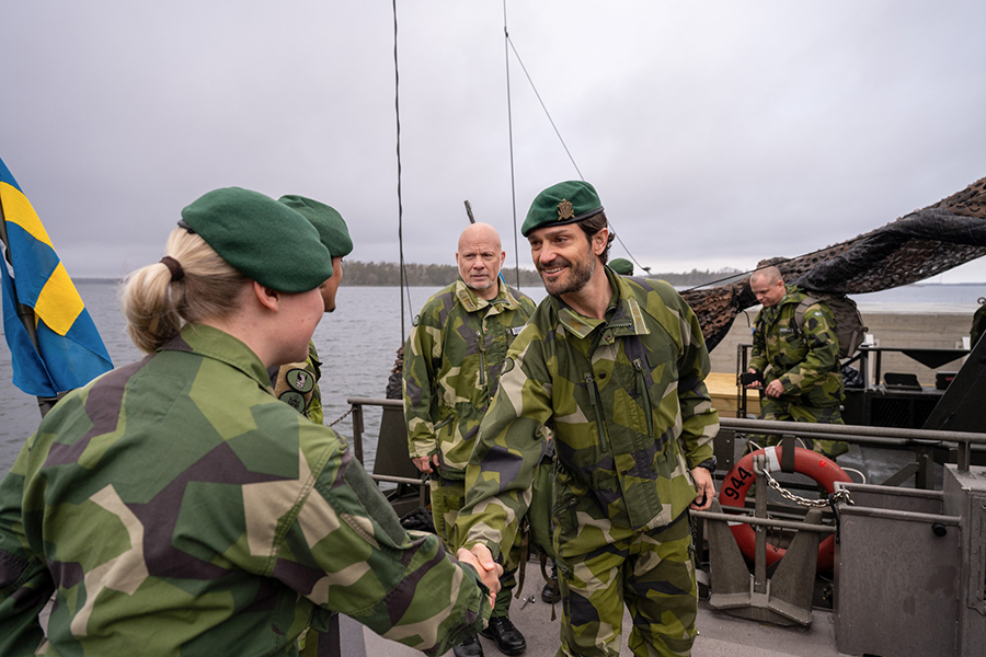 Carl Philip i uniform &ndash; prinsen som officer och gentleman