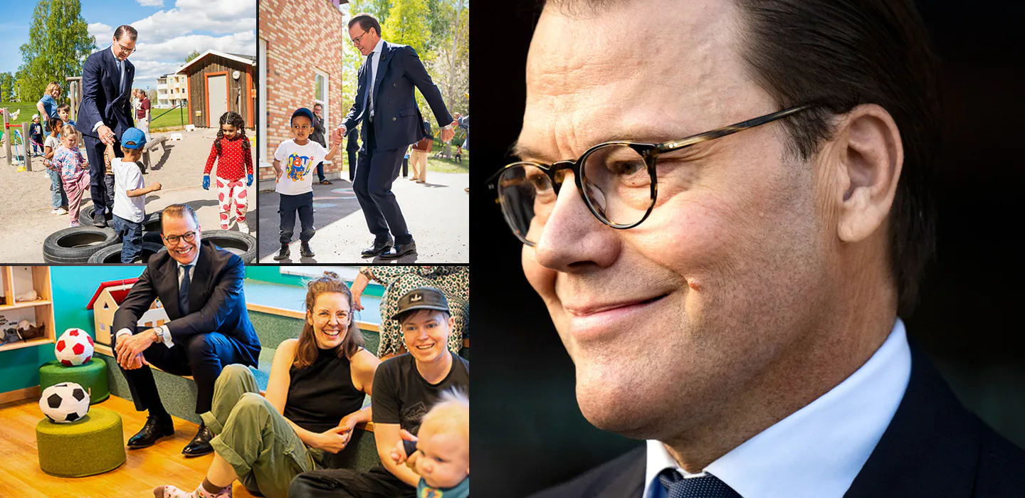 Prins Daniels ov&auml;ntade succ&eacute; &ndash; klippet f&aring;r svenskarna att sm&auml;lta