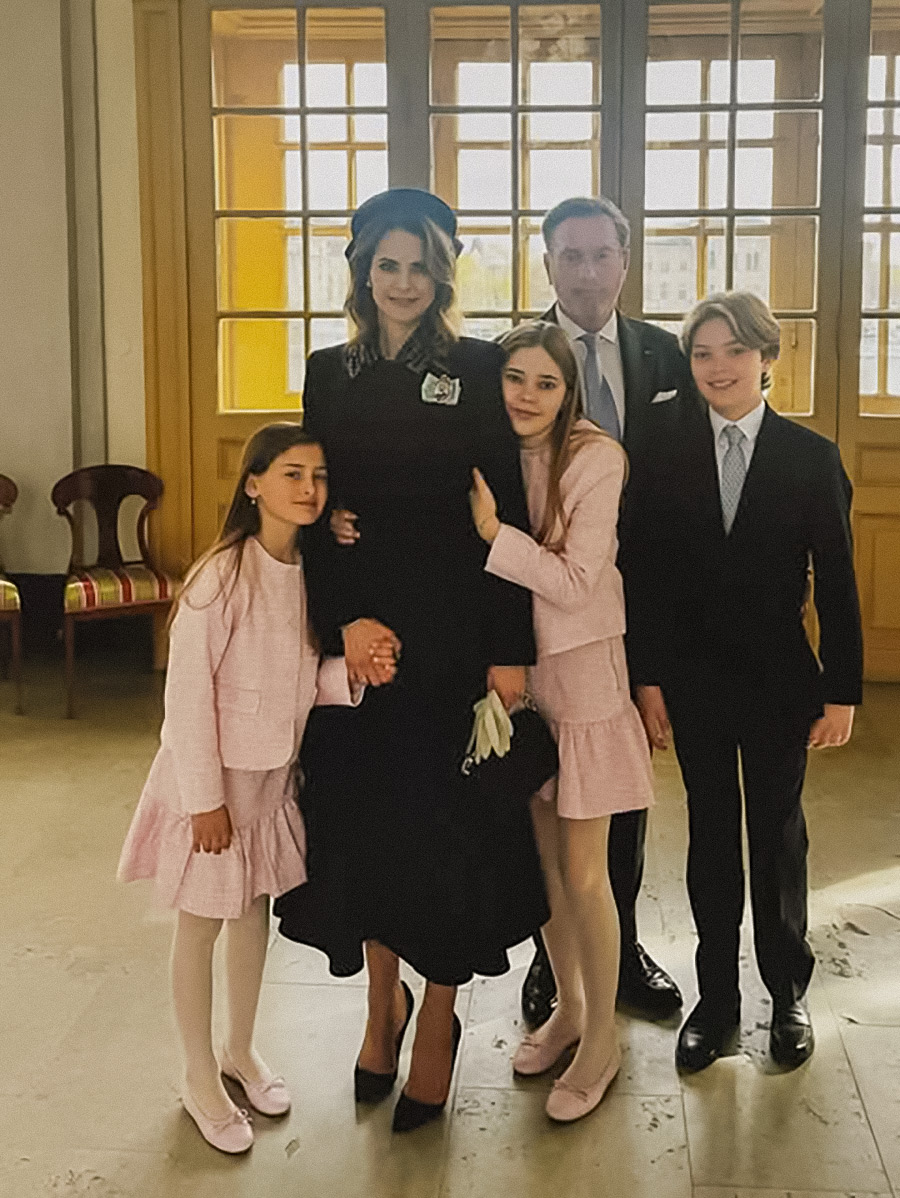 Madeleines privata festbilder med Chris &ndash; nu visar hon allt!