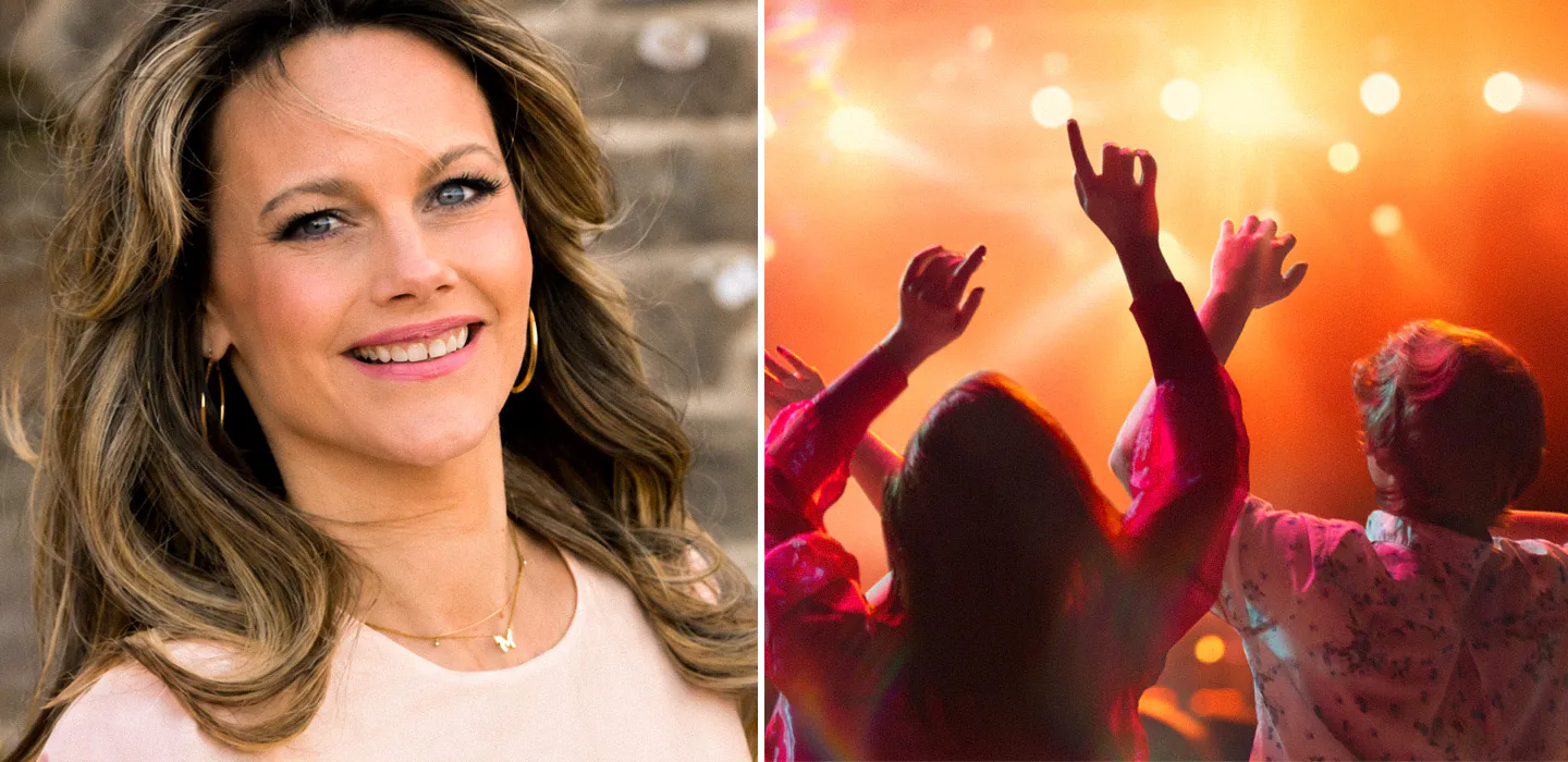Prinsessan Sofias vilda party &ndash; med fr&aring;nskild, manlig ex-modell