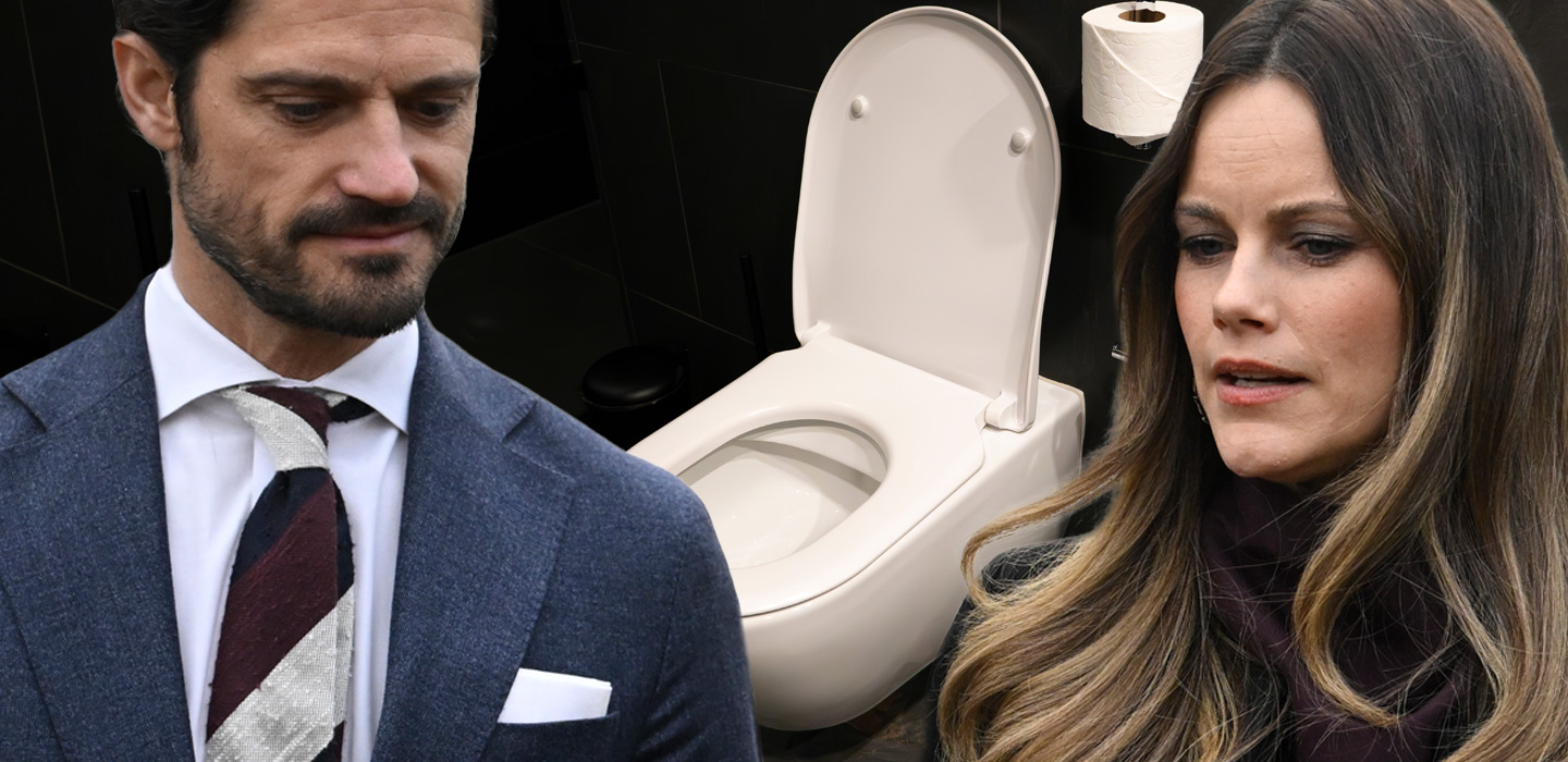 Carl Philips och Sofias hemliga toalettproblem – hemma i huset