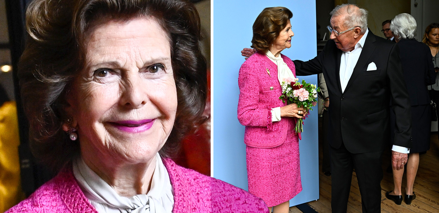 Silvia sken upp med älskade mannen – vid hennes sida i 50 år