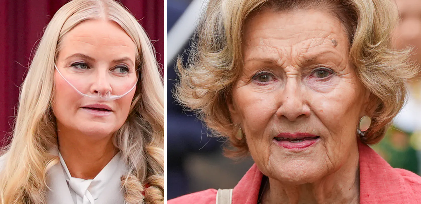 Drottning Sonjas gripande ord om sv&aring;rt sjuka Mette-Marit