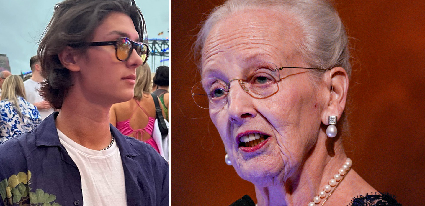 Snyggprinsens oväntade attack mot drottning Margrethe