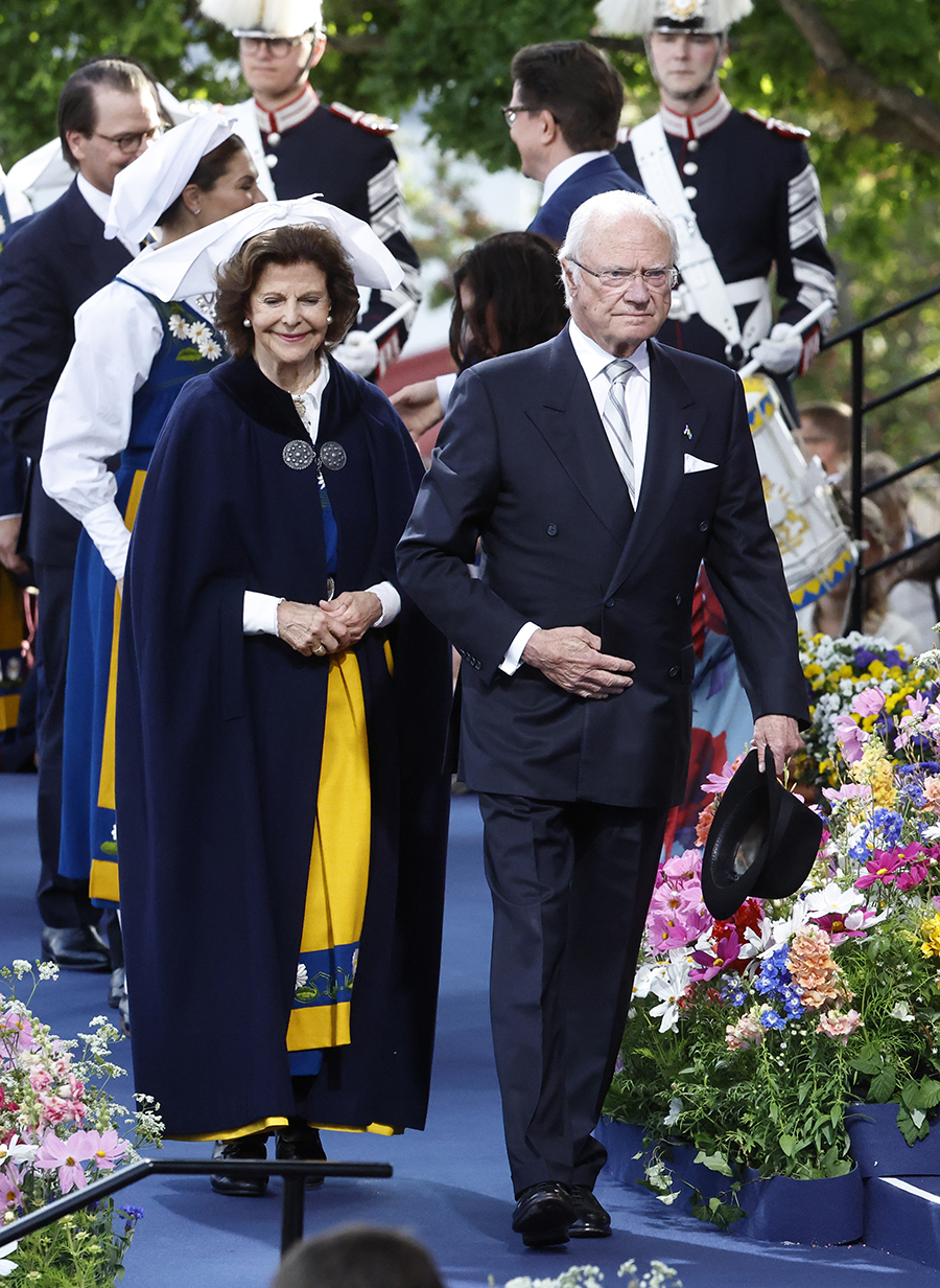 Kungafamiljen samlad p&aring; Skansen &ndash; se festbilderna h&auml;r!