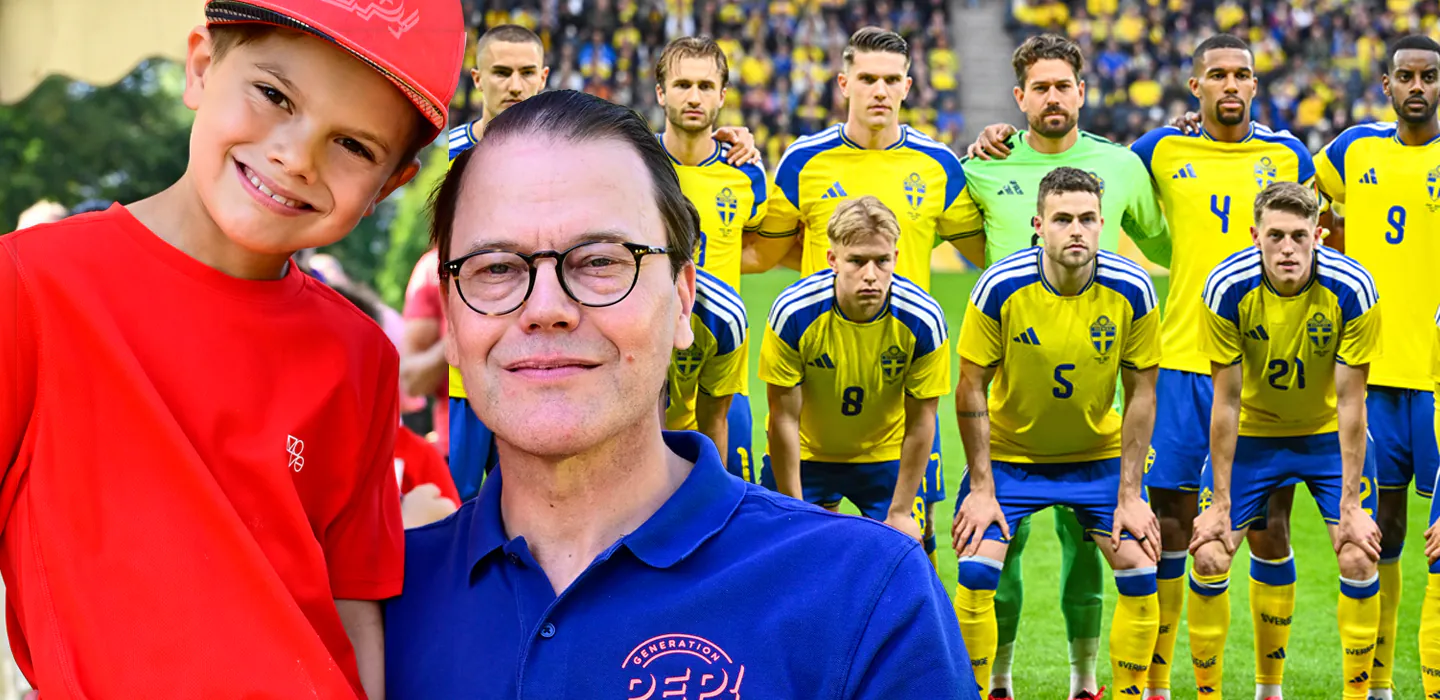 S&aring; hyllar prins Daniel och Oscar landslaget &ndash; ov&auml;ntade draget