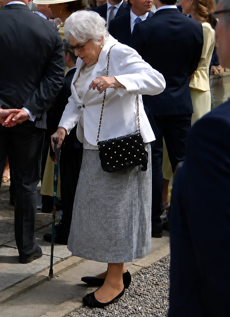 Prinsessan Christina n&auml;ra att falla &ndash; dramat p&aring; guldbr&ouml;llopet
