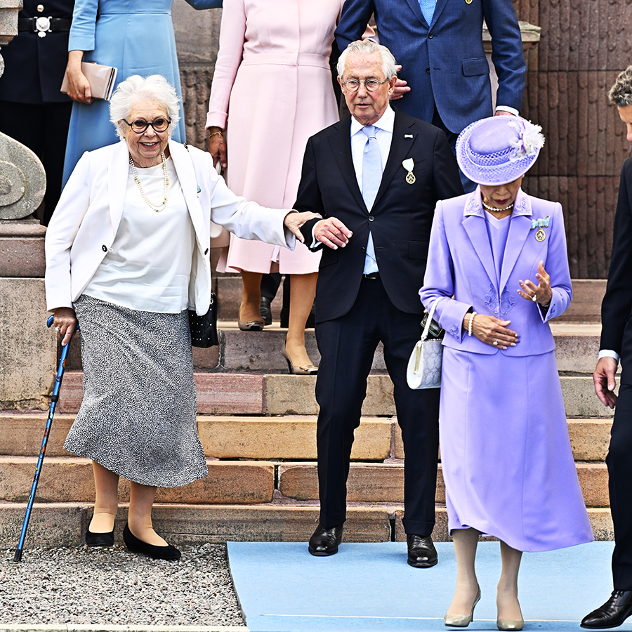 Prinsessan Christina n&auml;ra att falla &ndash; dramat p&aring; guldbr&ouml;llopet