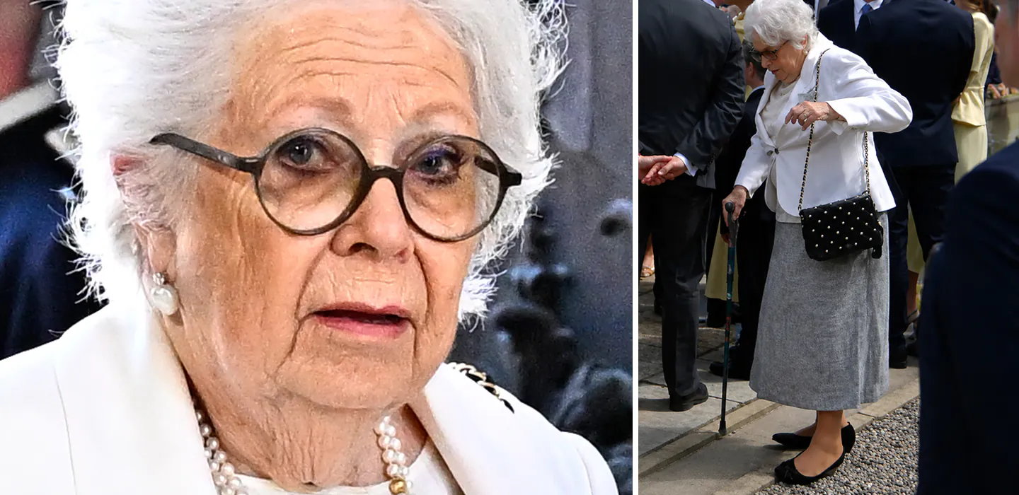 Prinsessan Christina n&auml;ra att falla &ndash; dramat p&aring; guldbr&ouml;llopet
