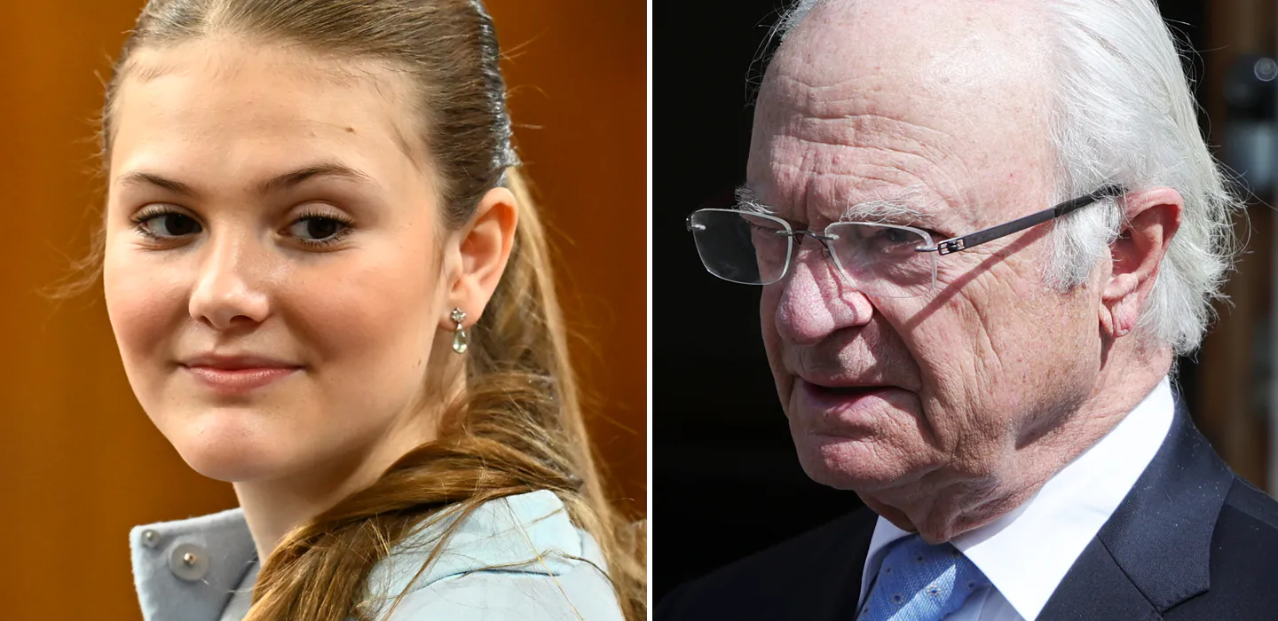 Estelles hemliga utlandsresa &ndash; missar kungens stora fest