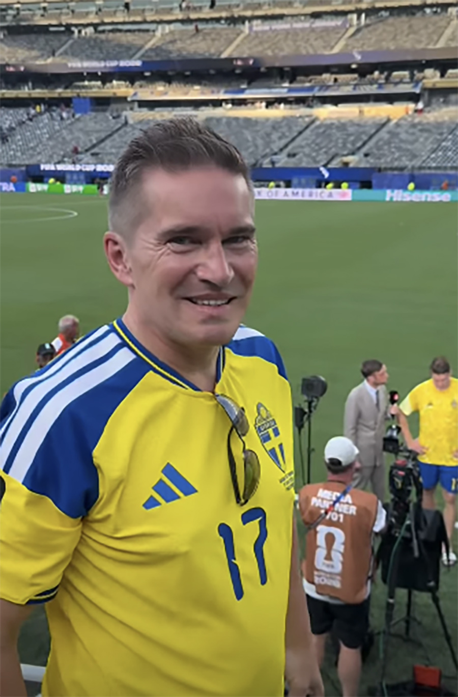 Bathinas nya s&auml;llskap efter skilsm&auml;ssan &ndash; VM-stj&auml;rnans far