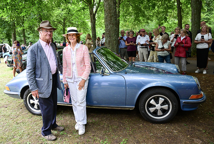 Kungens heta k&auml;rleks&aring;k med Silvia &ndash; bilen bakom romansen
