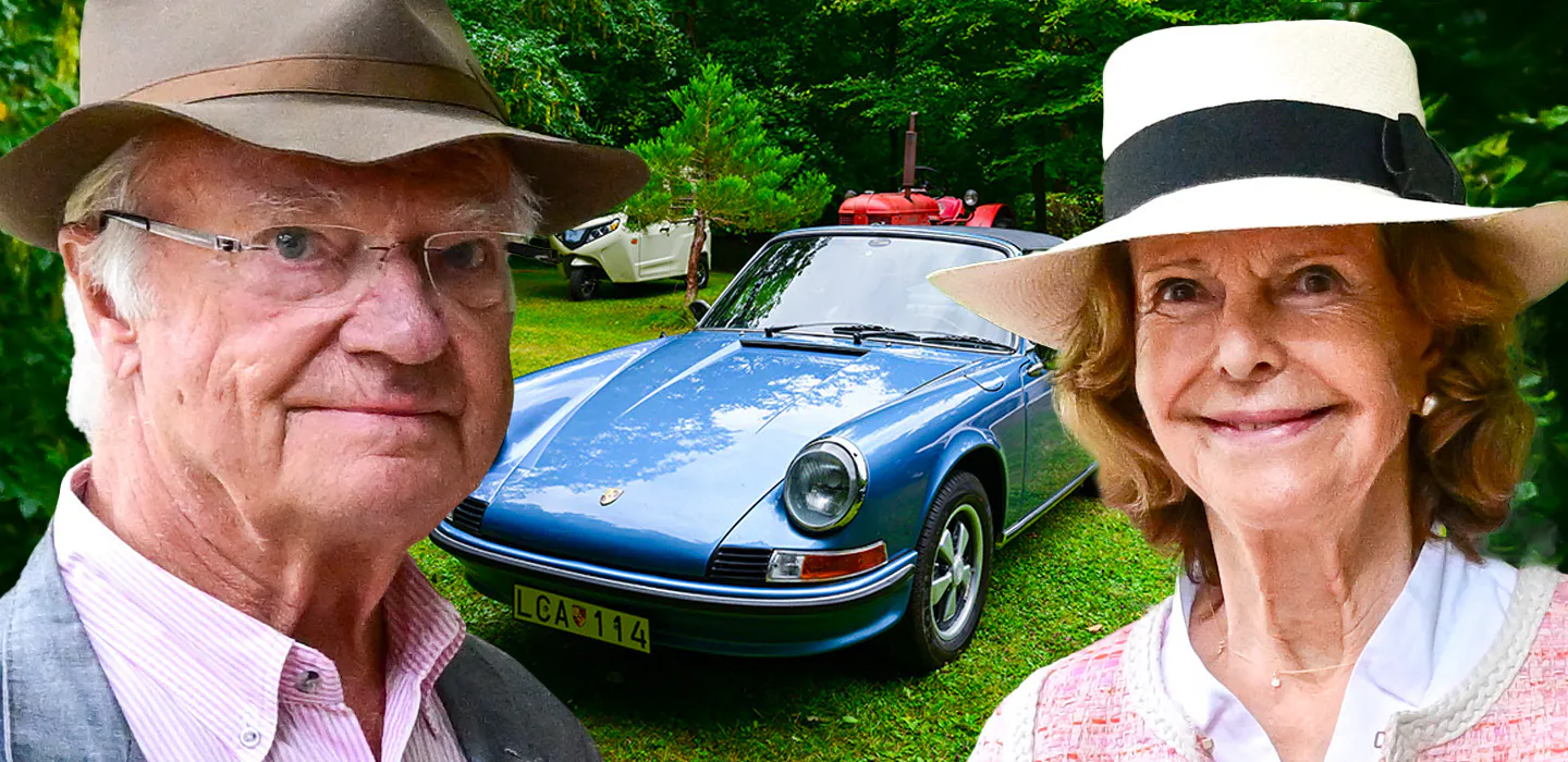 Kungens heta k&auml;rleks&aring;k med Silvia &ndash; bilen bakom romansen