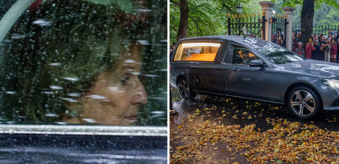 Sonjas tunga f&auml;rd bakom Haralds kista &ndash; helt f&ouml;rkrossad av sorg