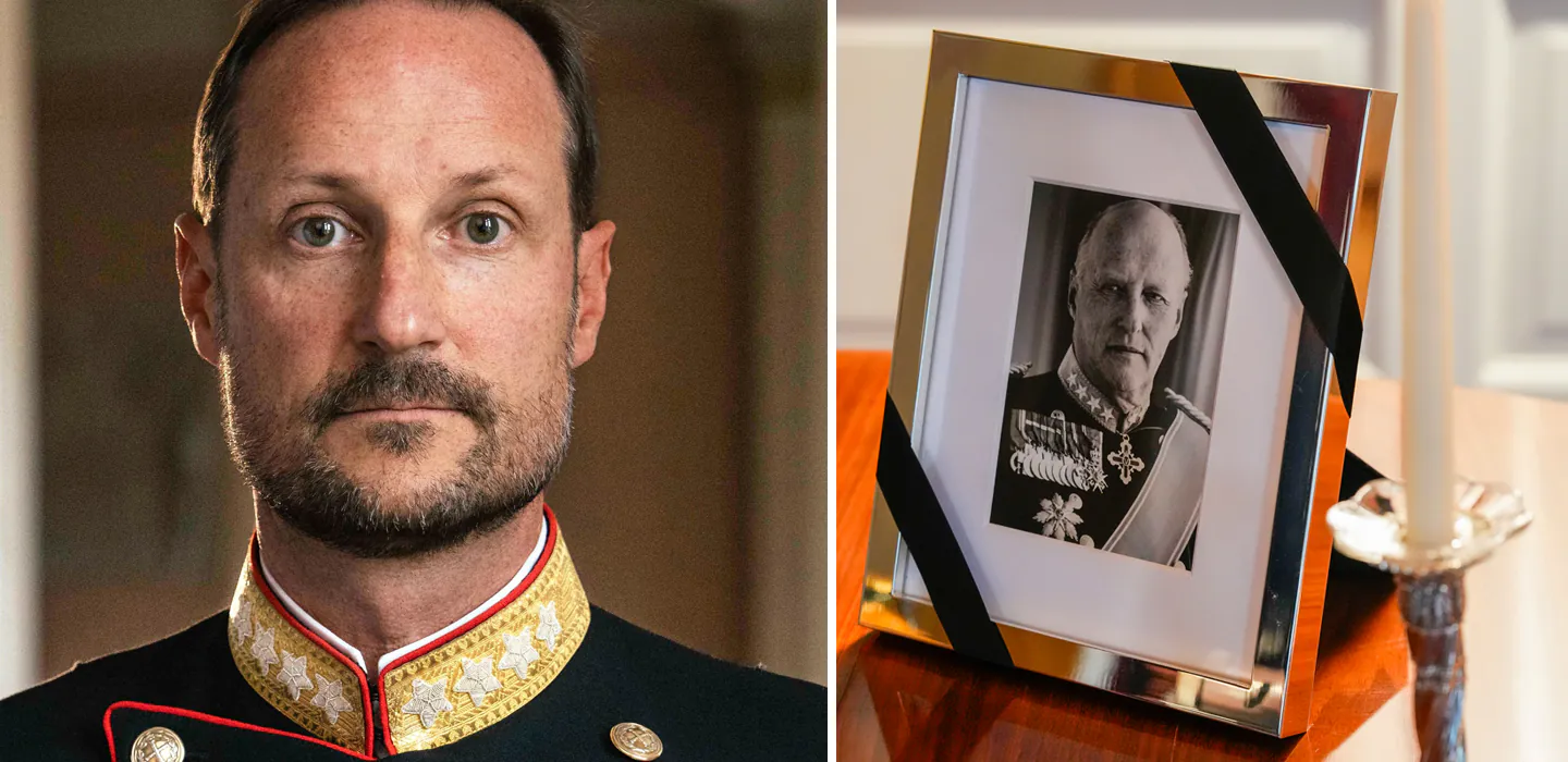 Kung Haakon tar &ouml;ver Norge &ndash; mitt i familjens djupa kris