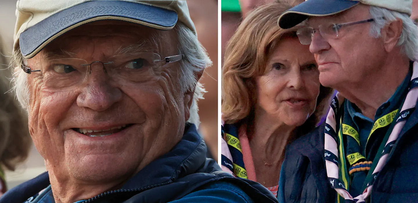 Kungens k&auml;rleksmys med Silvia &ndash; se romantiska bilderna!