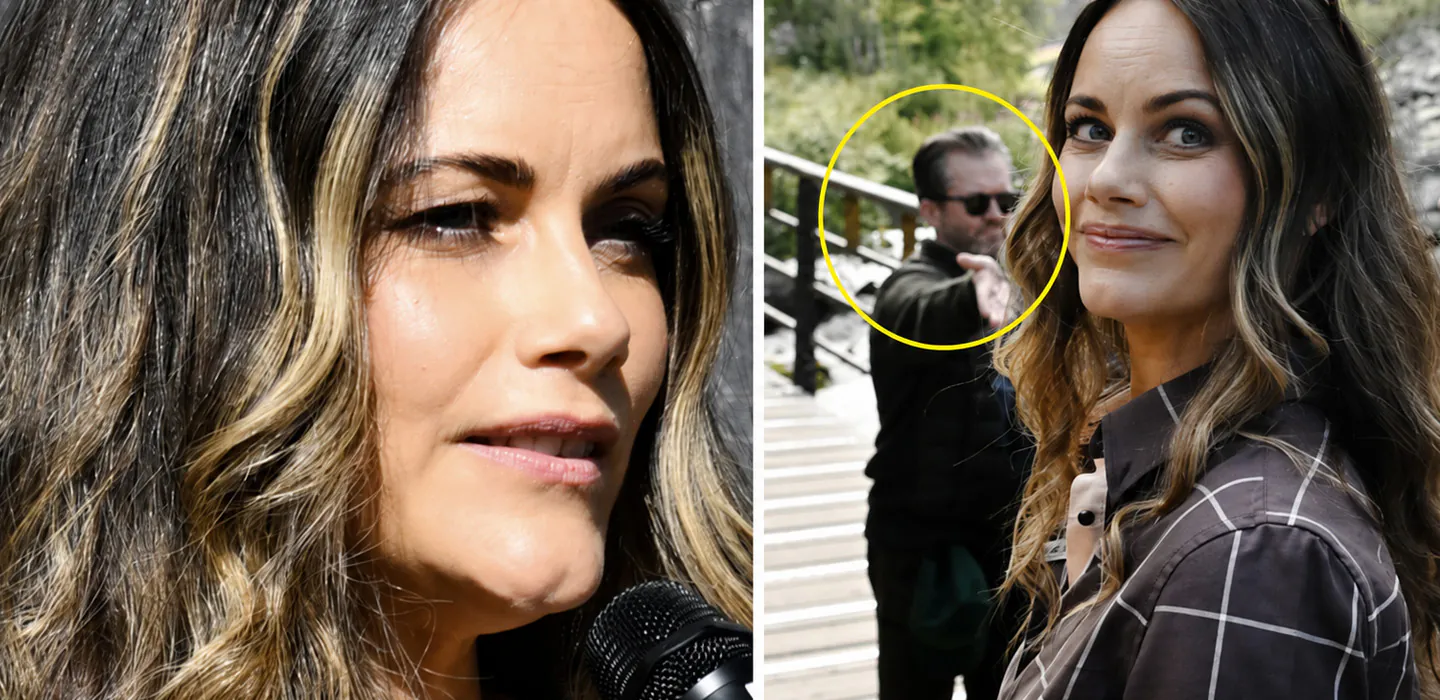 Prinsessan Sofia avbr&ouml;ts &ndash; viftande man kom allt n&auml;rmare