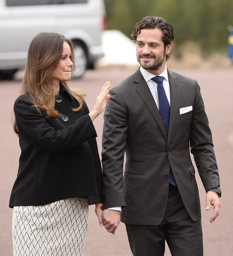 Sofia i t&aring;rar framf&ouml;r Carl Philip &ndash; starka k&auml;nslorna ute p&aring; stan