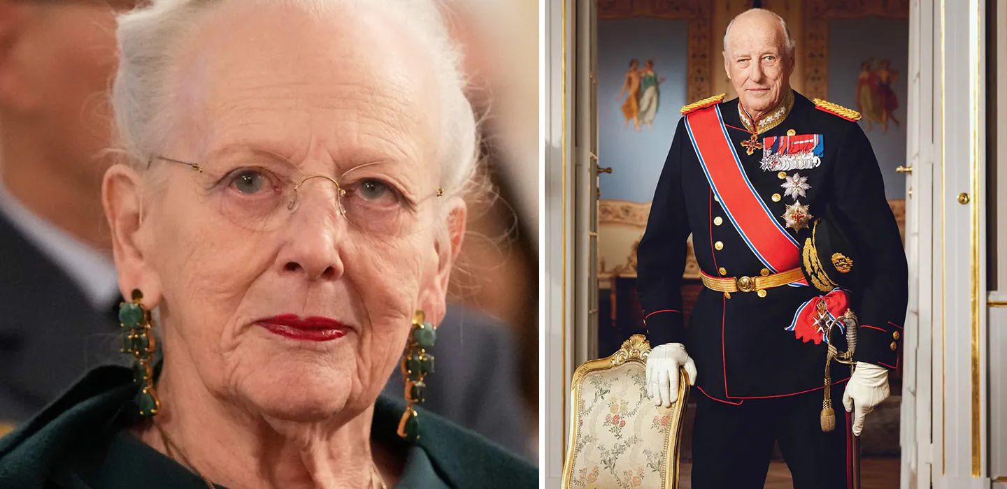 Drottning Margrethe till sjukhus &ndash; missar Haralds begravning