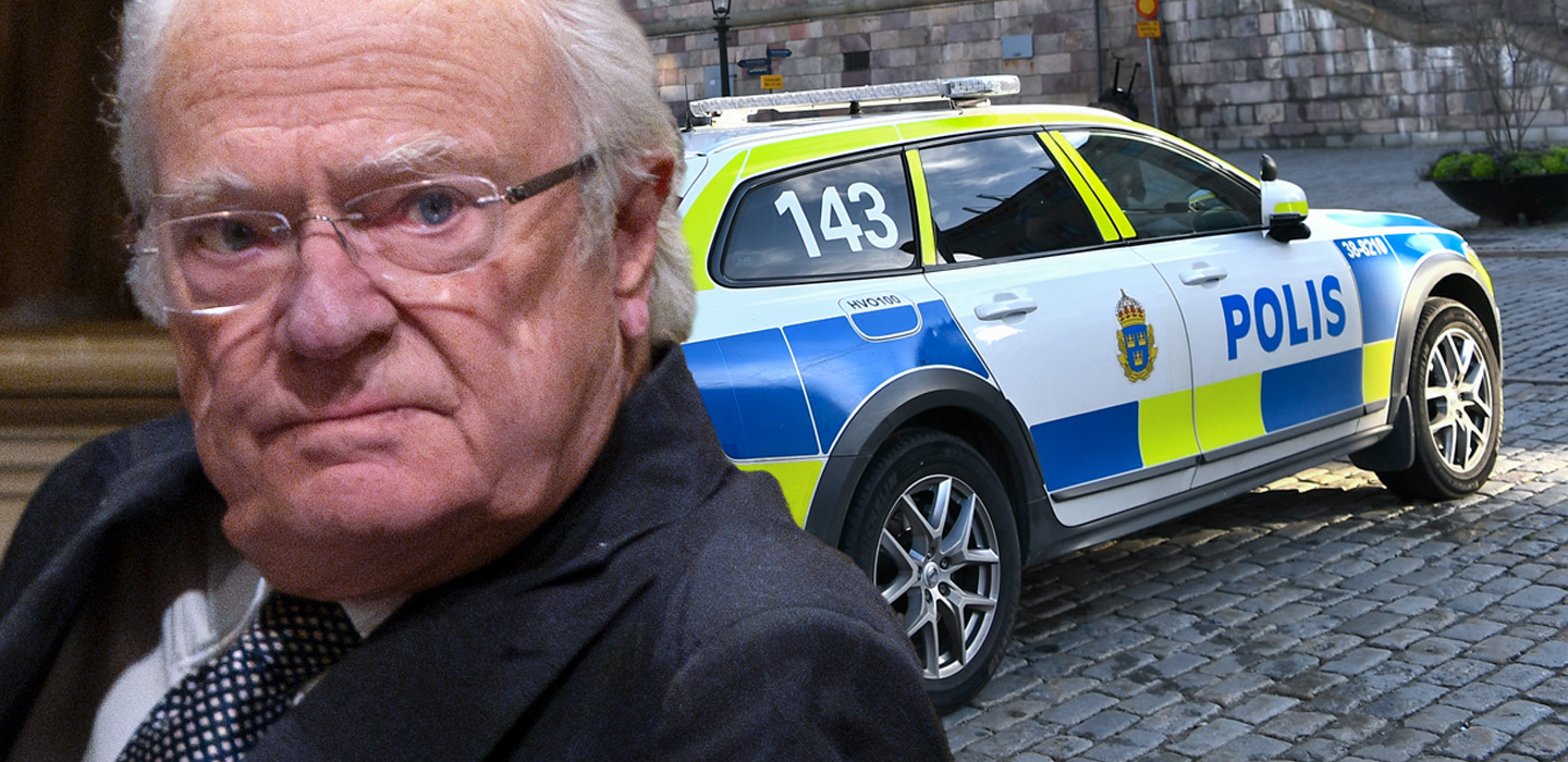 Kungens chock vid slottet &ndash; tre personer gripna efter polisjakt