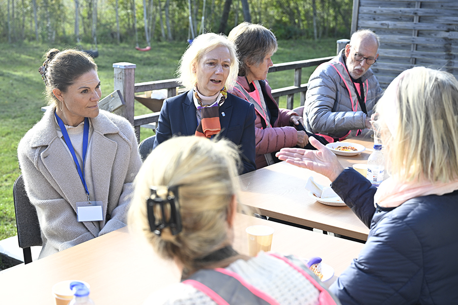 Victoria mitt i stora krigsinsatsen p&aring; Gotland &ndash; bilderna fr&aring;n dagen