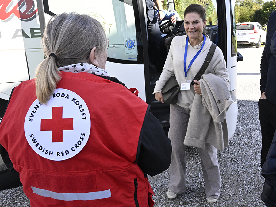 Victoria mitt i stora krigsinsatsen p&aring; Gotland &ndash; bilderna fr&aring;n dagen
